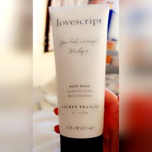 Lauren Frances Love Script body wash